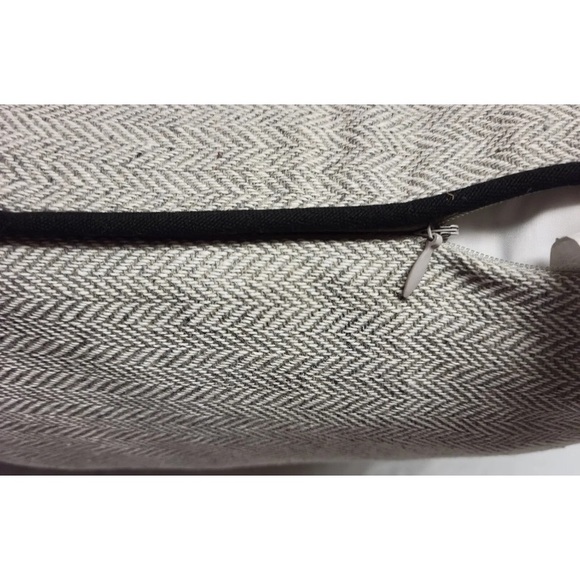 Storehouse Halloween Skeleton Coffin Body Pillow XL Gray Cushion 17" x 35" - Picture 9 of 10